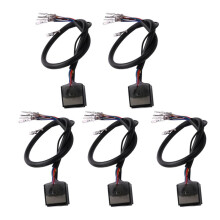 5X Vert LED Universel N-6 Indicateur de Vitesse Numérique Affichage Moto Affichage Capteur Levier Moto Accessoires