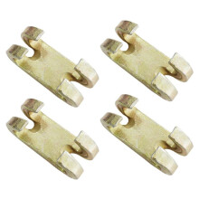 4X Doppelt Klaue Haken Kette Sorter Doppel Haken Auto Body Rahmen Werkzeug Maschine Auto Delle Reparatur Delle Zieh Werkzeuge für Auto Platte Klemme