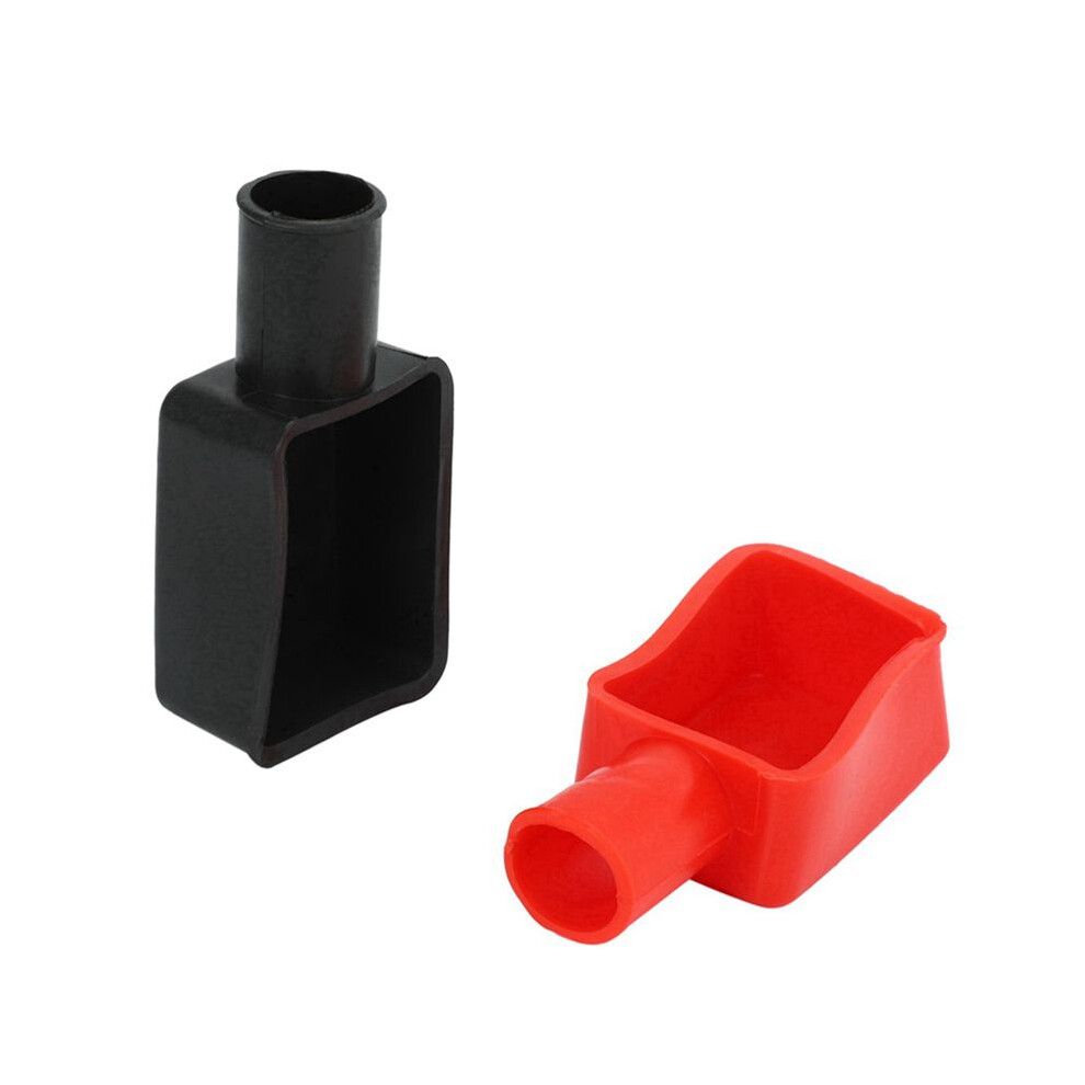 8 Pcs Car Battery Positive And Negative Protective Covers, Rubber Sleeves, Battery Terminal Protection Sleeves 6033001539532