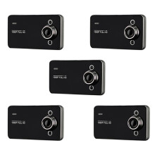 5 Pcs 2.2 Inch Car DVR Dash Camera Full 1080P Loop Recording Motion Detection Drive Recorder Wide Angle Night Vision