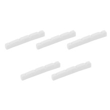 5X Geschlitzte Curved Bone Bass Mutter für 4 Saiten PB Precision Jazz Bass, 4.2X3.