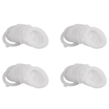 80 Pcs Silicone Replacement Gasket Seals,Airtight Silicone Gasket Sealing Rings,Fits Regular Mouth Canning Jars