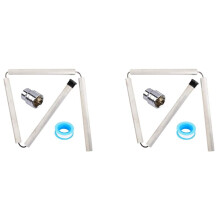 2X RV Chauffe-Eau Magnésium-Tige D'Anode Flexible 3/4 NPT Ceinture Filetée Outil de Manchon Hexagonal Chauffe-Eau Anode Magnésium-Tige