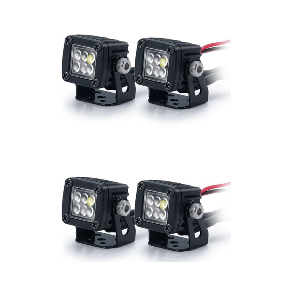 4X Modified Headlights Spotlights Car Top Lights Bumper Lights For Axial Scx10 Trx4 Trx6 1/10,B 6031111322167