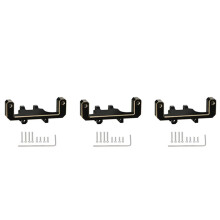 3X Brass Servo Mount Fit ES08MA II Servo for Axial SCX24 Gladiator Bronco JLU C10 1/24