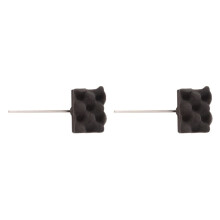 2X Kick Drum Klopper Spons Rustige Hamerkop Kick Drum Voetpedaal Klopper Drum Accessoires