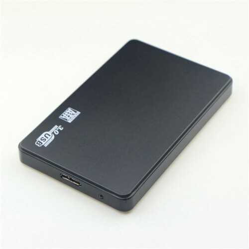2X USB 3.0 HDD Enclosure 5Gbps 2.5Inch HDD Case  External Closure HDD Hard Disk Case Box for PC Hard Drive Case 2