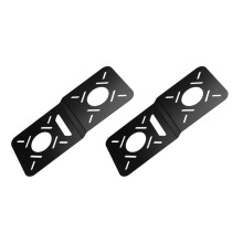 2X VESA-Montage voor -Pc Ophangbeugel voor -Host VESA-Houder voor Pc-Monitor Montagerek voor Tablet met Twee Schermen