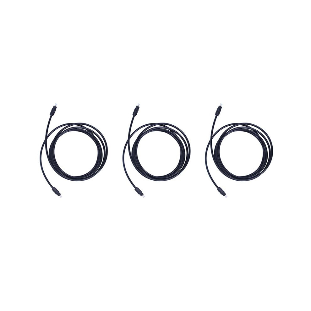 3X Digital Fiber Optical Optic Audio Spdif Md Dvd Toslink Cable Lead Cord Length:2m 6031637887119