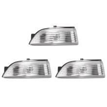 3X Left Side(LH)Wing Mirror Door Indicator Lens Turn Signal Light Cover for Everest Ranger 2012-2018 Without Bulbs