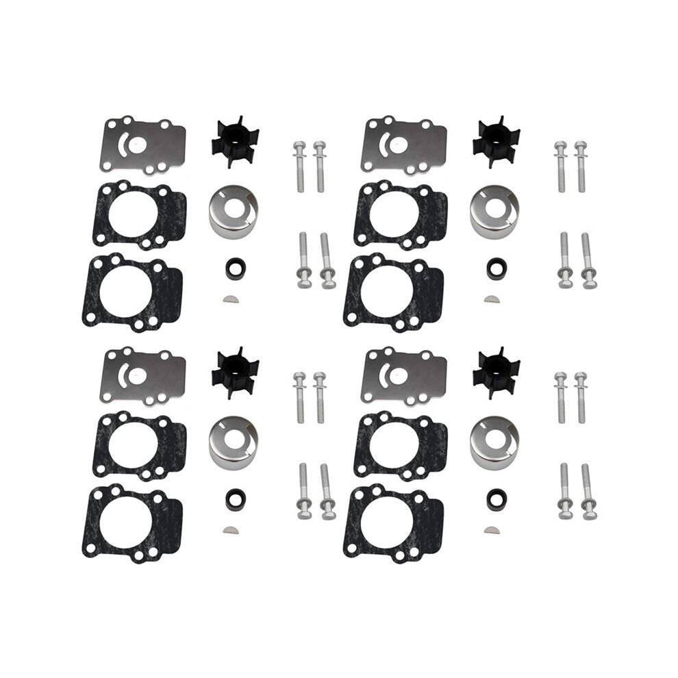 4X Water Pump Impeller Kit For 9.9 15 Outboard 682-W0078-A1-00 18-3148 6031803514580