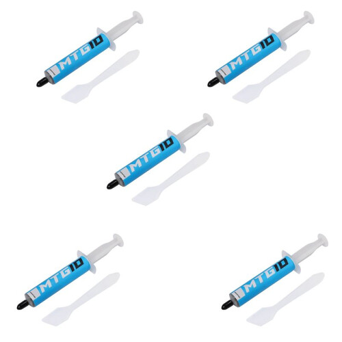 5X Snowman Mtg10 Wärme Leit Paste, Silikon Fett Cpu Wärme Leit Paste, Desktop Notebook Image Chip Silikon Wärme Leit Paste