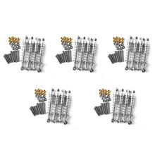 20Pcs Damper for WPL C14 C24 MN D90 D91 D99S RC Car Accessories,Silver