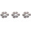 18X Stainless Steel Guitar Picks - Silver 1