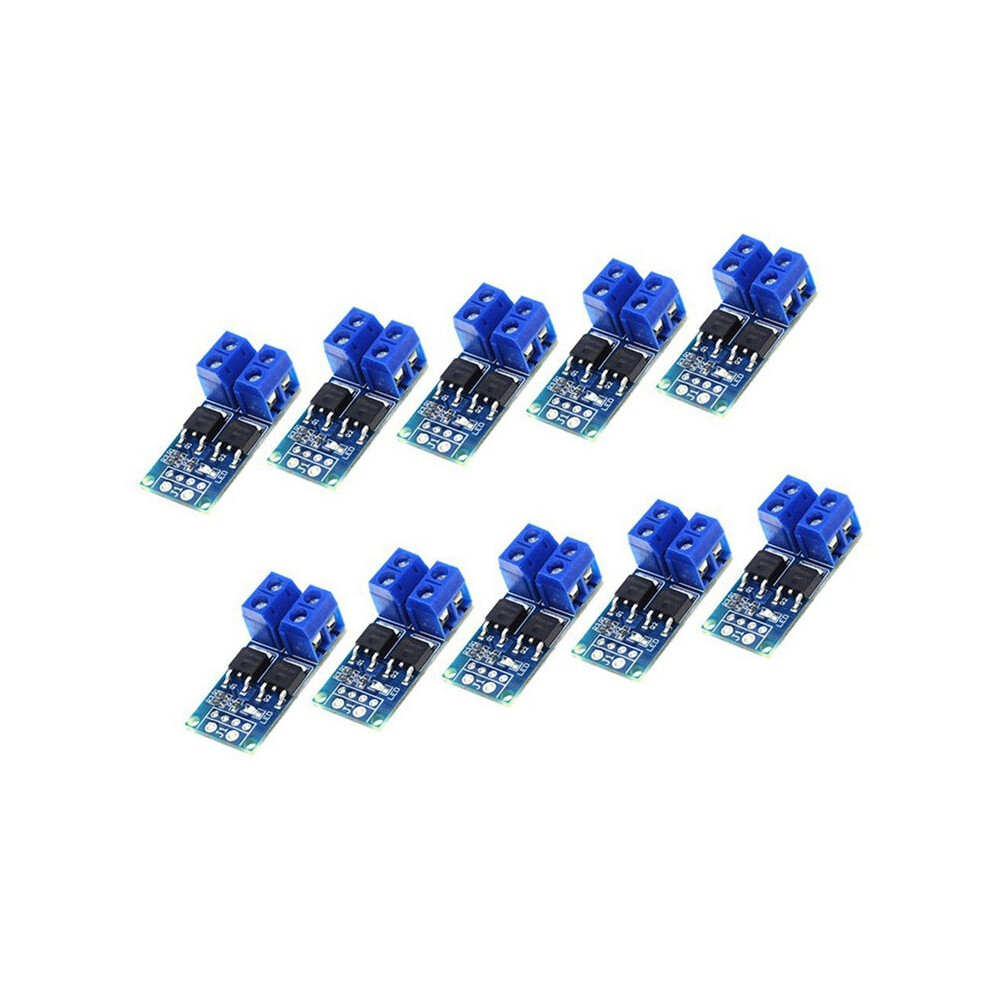 30Pcs 5V-36V 15A(Max 30A) Mosfet Mos Fet Trigger Driver Module 0-20Khz Pwm Regulator Control Panel 6034078523783