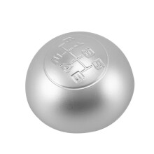 2X 6 Speed Matte Pookknop Cap Cover Versnellingspook Handbal Case Cover voor  Giulietta 2010-Op 55346345