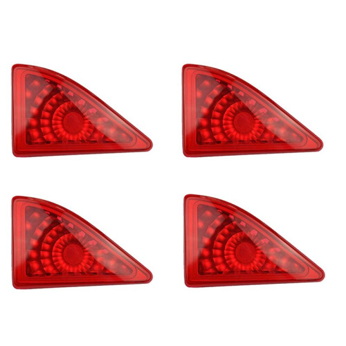 4X for  Master  Movano 10-19 Rear Red Central Brake Light Third Stop