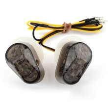 Motorcycle 4Pcs LED Mount Flush Blinker Tail Indicator Turn Signals Light for YZF R1 R6 R6 SFZ1S FAZER