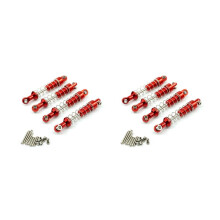 2X for MN D90 MN-90 MN99S WPL C14 C24 C34 RC Car 4Pcs Metal Damper Upgrade Parts Accessories,1