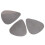 18X Stainless Steel Guitar Picks - Silver 2