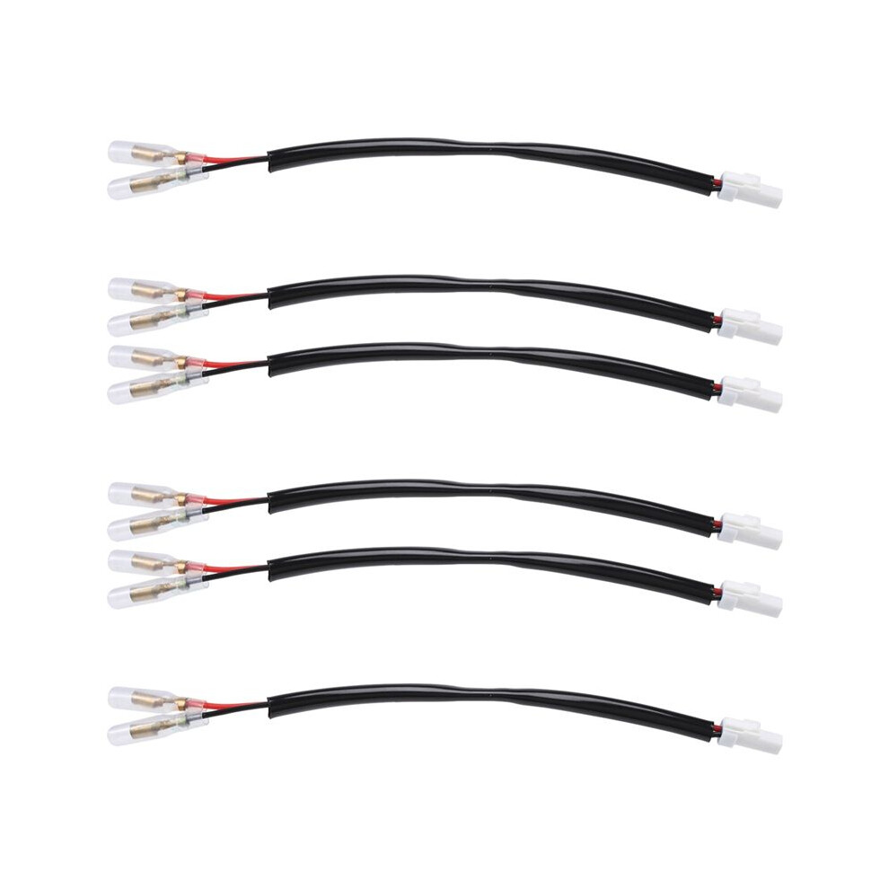 6Pcs Motorcycle Turn Signal Wiring Harness Connector Turn Signal Plug Adapter For 6033377027701