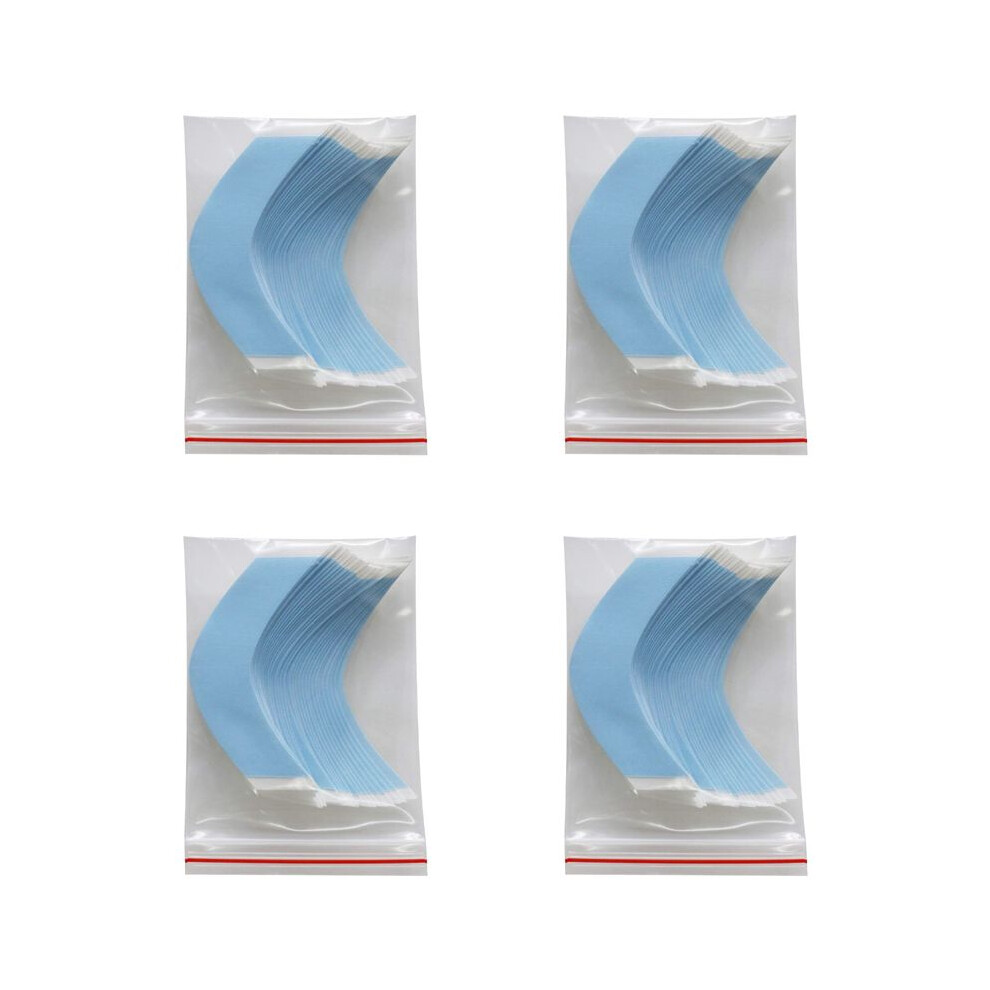 Unisex 144Pcs Super Strong Hair Wig Tape Double Adhesive Extension Tape Strips Waterproof For Toupee/Lace Wigs Film Cc Shape