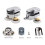 16Pcs 23mm Shower Door Rollers Sliding Shower Doors Wheels Replacement Roller Runner Wheel (8 Top & 8 Bottom ) 3