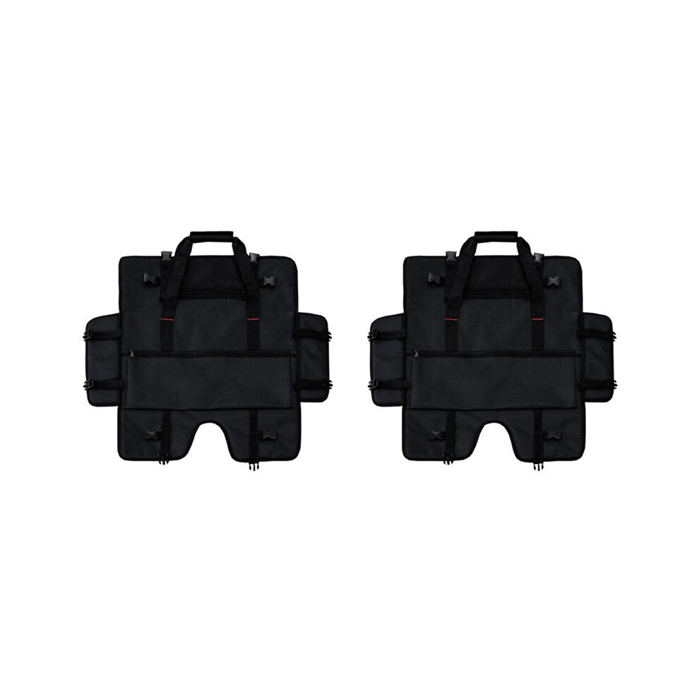 Schwarz 2X Tragetasche Für 24 Zoll Lcd Bildschirme Und Monitore, Schützende Monitor Reisetasche Für 24 Zoll Monitore,