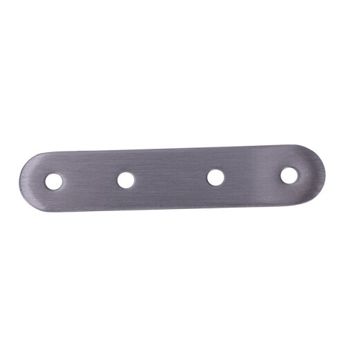 Flat Stainless Steel Repair Mending Fixing Plate Brackets Support 12Pcs