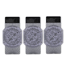 3X E6B Flight Computer Aviation Plotter Circular Slide Rule Used in Aviation Flight Training Training, Internships