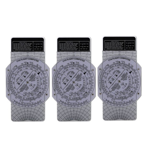 3X E6B Flight Computer Aviation Plotter Circular Slide Rule Used in Aviation Flight Training  Training, Internships