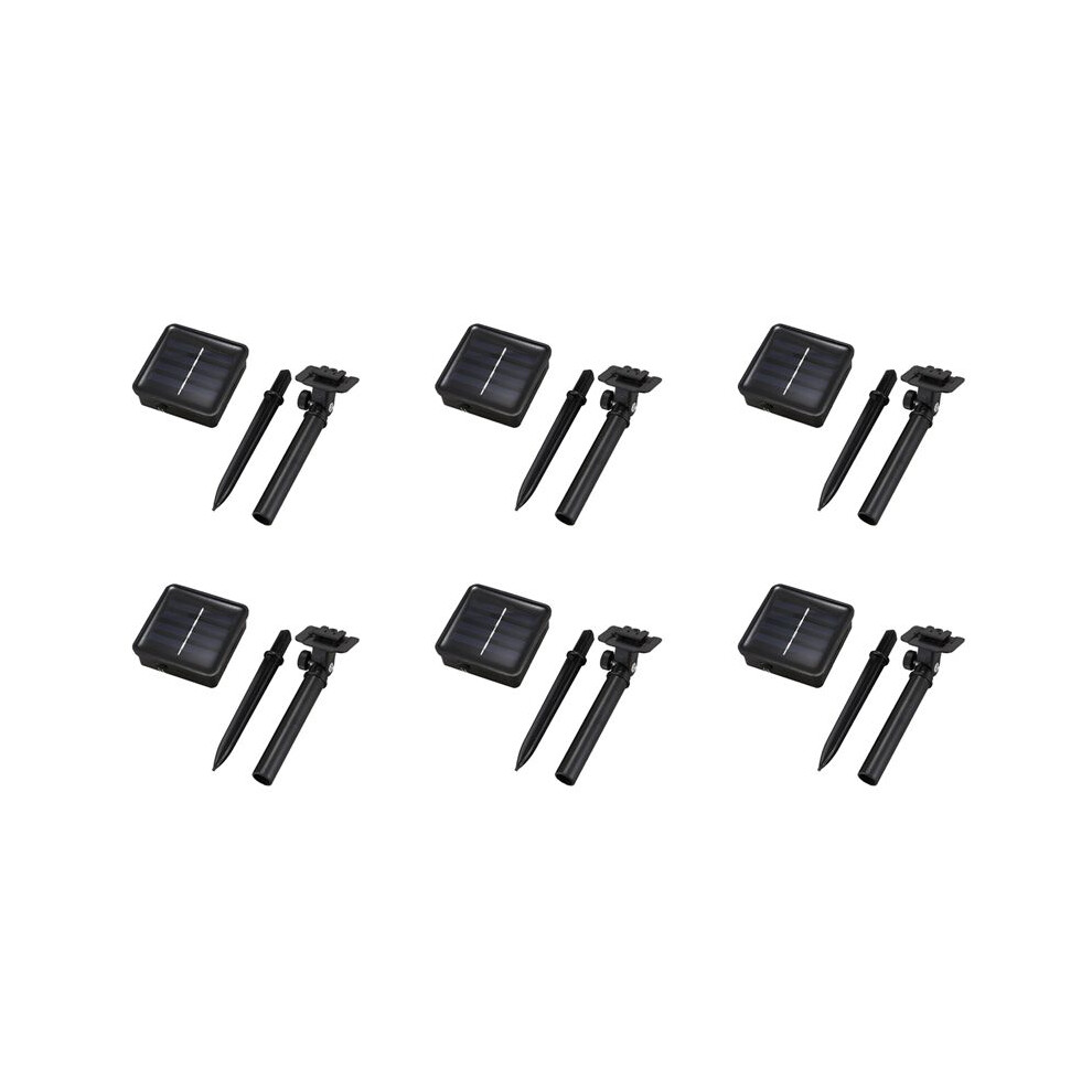 6X Solar String Lights, 10M 100Led Outdoor String Lights, Waterproof Decorative String Lights (Warm White) 6032205933948