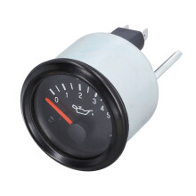 Wasserdichter 0-5bar Motoröl-Druckmesser 52mm Hochpräzise