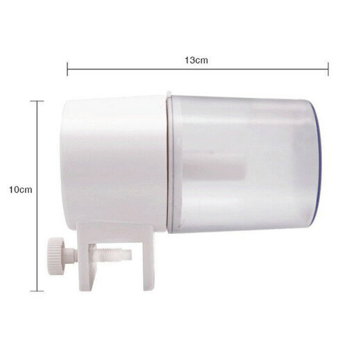 Automatic Fish Feeder with Adjustable Timer & Food Dispenser, Plastic 2
