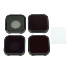 Objektivfilter-Set für GoPro Hero, Neutraldichtefilter-Set kompatibel mit GoPro Hero9-12, inklusive ND8-, ND16-, ND32- und CPL-Filtern, hochwertige