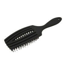 Curved Vented Paddle Brush for Wet Dry Hair, Detangling & Scalp Massage