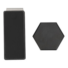 Aluminium Billard Kreidehalter mit Clip, Kompakt, 85g