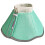 Collier de récupération ventilé pour chiens et chats-Vert S 1
