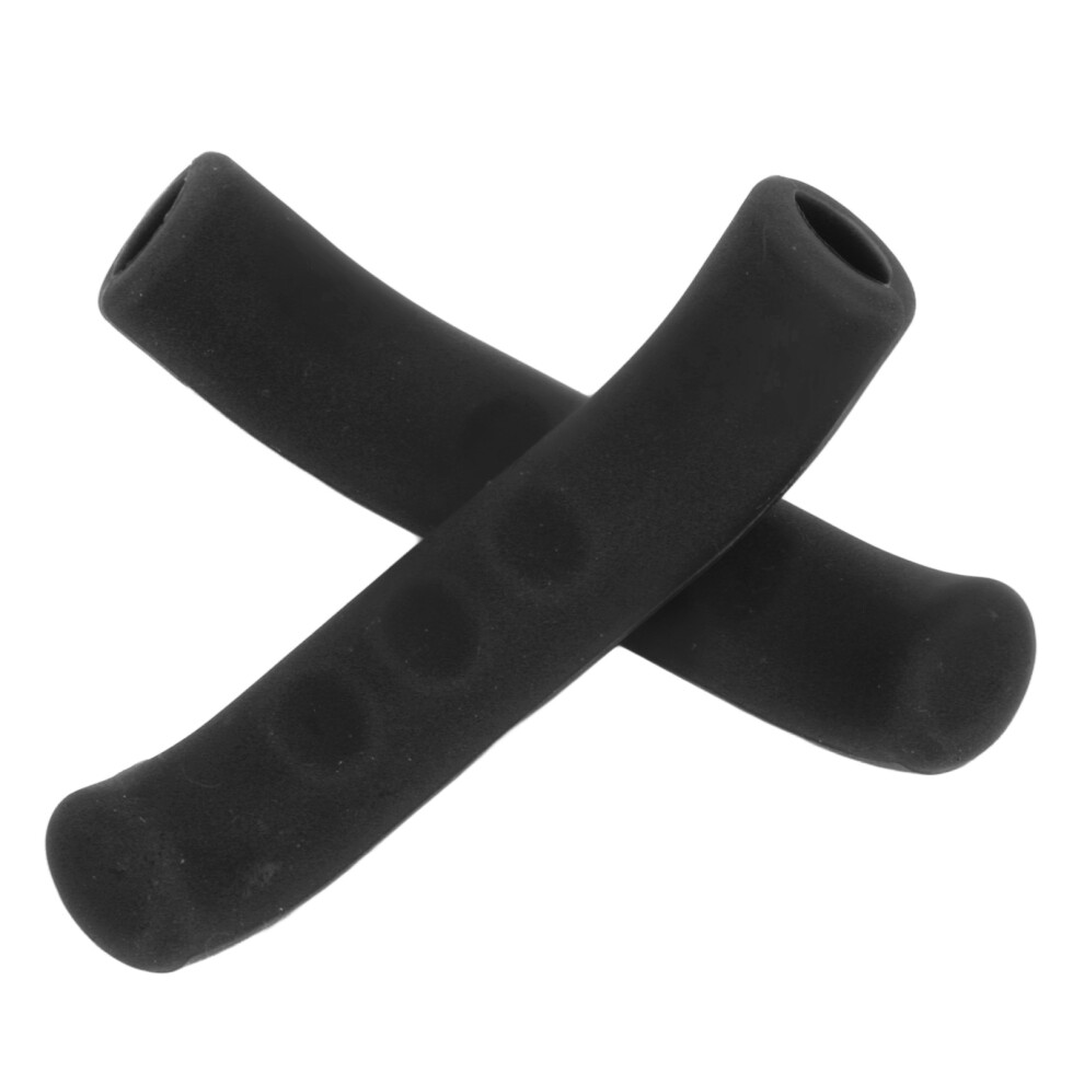 Ergonomic Silicone Bike Brake Lever Grip For Mountain & Road Bike Black 7631376221640