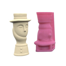 Succulent Planter Silicone Mould Handmade Concrete Vase Craft