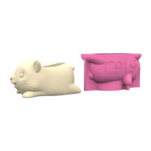 Gardening Pots Mold Succulent Plant Pots Mold Animal-Style 2