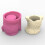 Multipurpose Owl Silicone Mold Planter Molds Silicone Texture 6