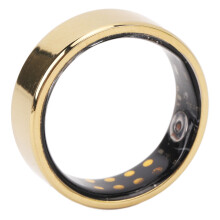 Goldener Smart-Gesundheitsring 56mm Schlaftracker Fitnessband US 7