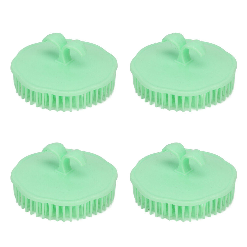 Ergonomic Hair Shampoo Brush 10pcs No Tangle Anti-Static Resin