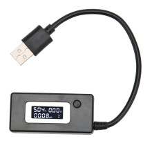 Tester de putere USB cu precizie de curent ridicată și carcasă rezistentă la șocuri EVA pentru cablu de încărcător și diagnosticare Power