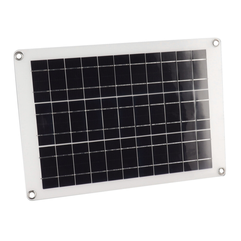 20W Polycrystalline Solar Panel Kit With Dual Usb, 42X28cm 6911371205809