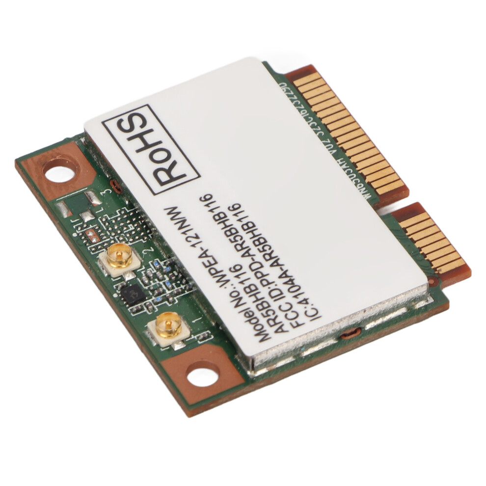 Ar9382 Mini Pcie Wifi Card 2.4/5Ghz 300Mbps Plug & Play 9311371206160