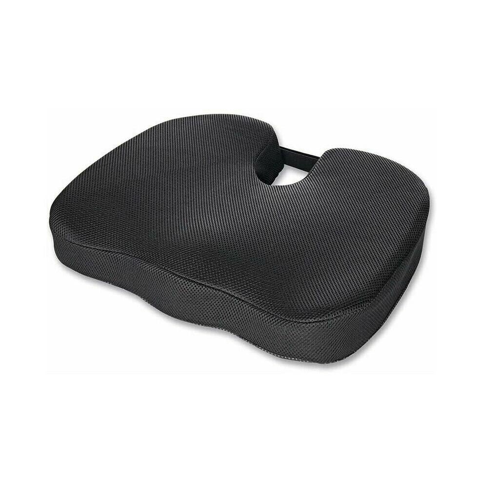 Tailbone Pain Reliever, High-Density Memory Foam Cushion For Optimal Posture, Universal Fit For Office, Car, Wheelchair (Featuring U-Shaped Design, 9004841499512