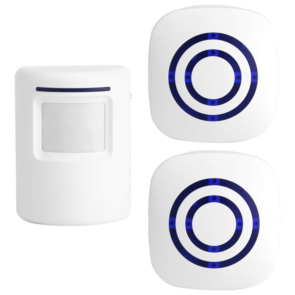 Innovative Home Defender, Entry Alert With Infrared Motion Sensor, Home Security Wireless Driveway Kit, 38 Chime Tunes, Avoid False Alarms, Easy 9405630628654