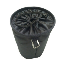 Bolsa organizadora de prendedores de roupa resistente à água, com design portátil e fácil acesso, além de cordão de fechamento à prova de